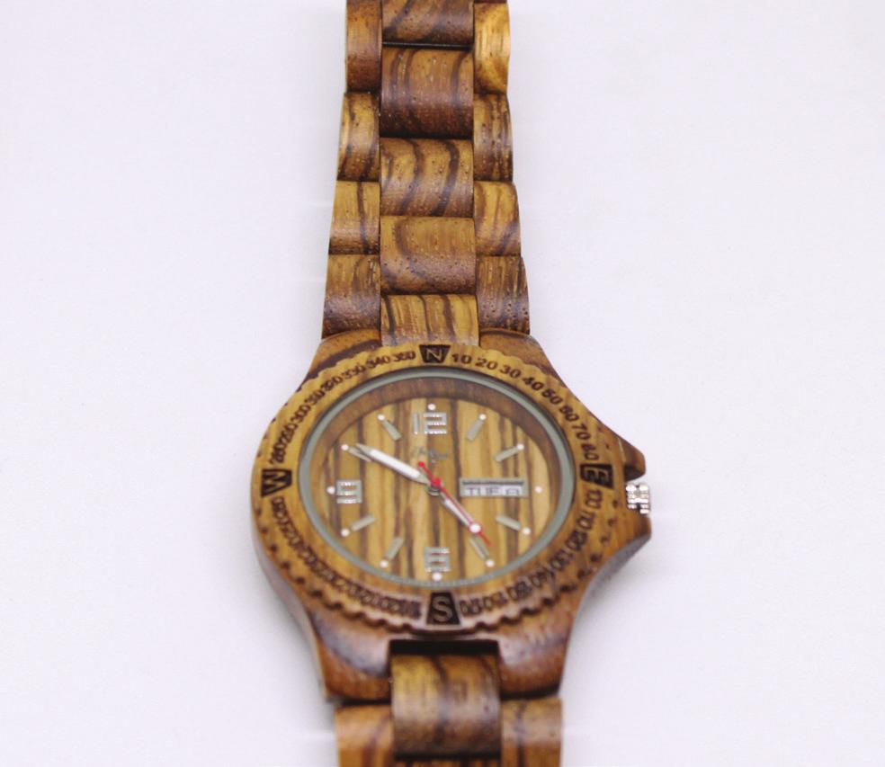 You are in > ROUTE STYLISH 100% Brand New & High Quality Watch Zebra Wood Watch (NOTA: NON indossare quando si nuota o si fa la doccia) Cinturino in legno Meccanismo: Quartz