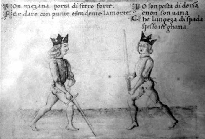 Filippo Vadi - De arte gladiatoria dimicandi - c.a1487 (MS-Vitt.Em.