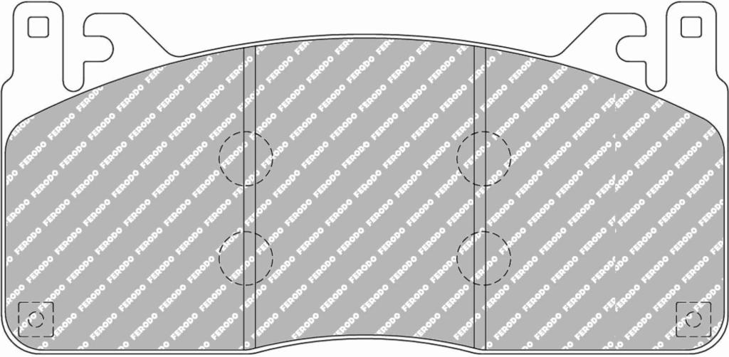 Applicazione : Ford Focus 2,3 FCP4835 - ANTERIORE Mescole disponbili : H, Z Dimensioni : 189,2 x