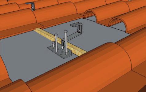 Verificare a parte la sottostruttura e l ancoraggio al materiale di base (legno, calcestruzzo ecc ). Coppia di serraggio delle viti Md= 20Nm.