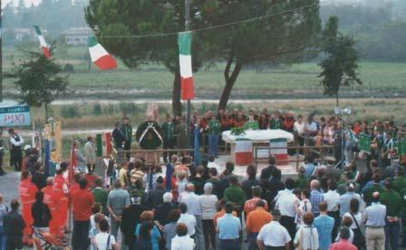 te Ortigara è avvenuta l inaugurazione del monumento dedicato ai martiri delle foibe, Il Ricordo è l Anima della Civiltà.