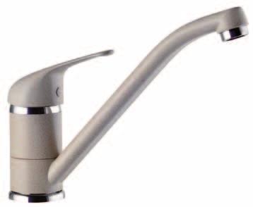 Roma 2560 Miscelatore monocomando lavello sagomato bocca girevole Moulded single lever sink mixer swivel spout 2560 ND Predisposizione per boiler elettrico istantaneo sottolavelllo Low pressure -