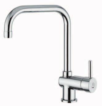 74,50 76,95 84,05 101,88 118,90 Napoli 2811 Miscelatore monocomando lavello 45 canna conica Single lever sink mixer 45 conical spout -