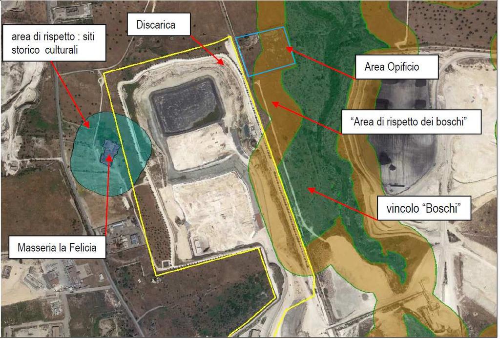 Controdeduzioni CAVA 3: L'analisi e il raffronto tra la documentazione inviata e le ortofoto digitali a disposizione evidenziano che l'area perimetrata come bosco all'interno dell'area di cava è in