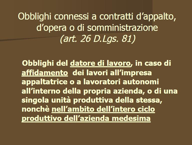 Ruolo del datore di lavoro nel caso di affidamento. Casistica molto più frequente di quanto si pensi!