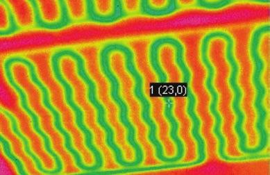 22,6 C 60 minuti dopo 5 minuti dalla messa in funzione dopo 20 minuti dalla messa in funzione Di lato alcune fotografie