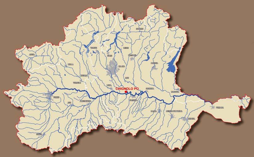 PGT del Comune di Chignolo Po 8. IL PAI (PIANO STRALCIO PER L'ASSETTO IDROGEOLOGICO DEL BACINO DEL FIUME PO) 8.1.