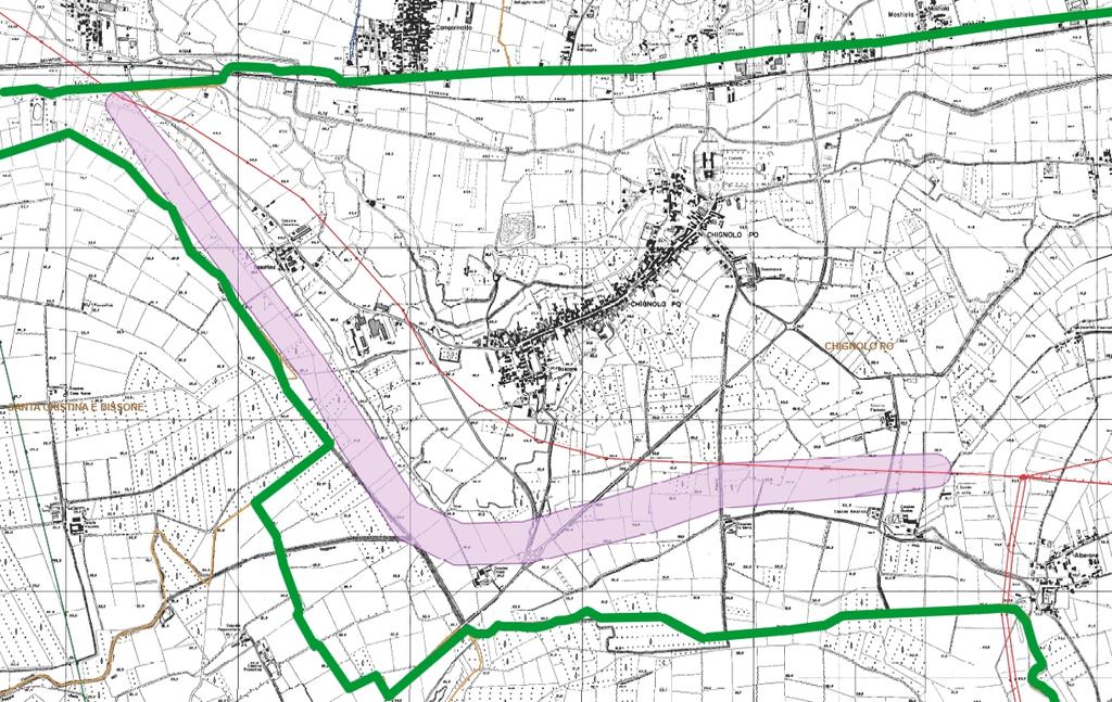 2. VARIANTE ALLA LINEA ELETTRICA AD ALTA TENSIONE A 380 KV CHIGNOLO PO-LACCHIARELLA La giunta comunale di Chignolo Po, con deliberazione n.