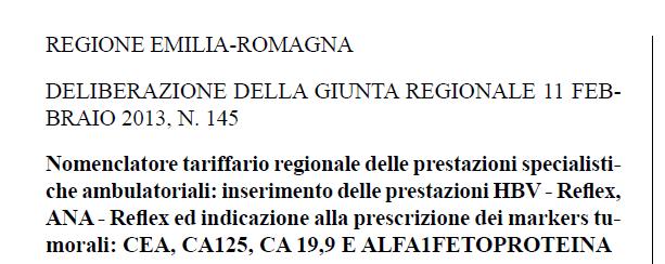 ANA-Reflex Necessità Necessit di di sostenere sostenere il il processo processo prescrittivo prescrittivo e e opportunità opportunit di di