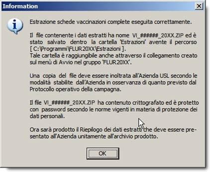 zip, con ###### = CRM del MMG/PLS) si trova nella cartella: - C:\Programmi\FLUR20xx\Estrazioni se il sistema operativo è Windows XP; -