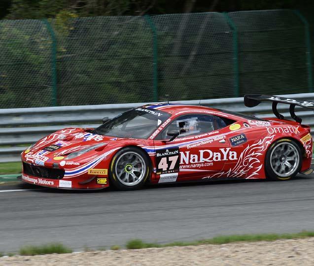 La pioggia e stata quasi una costante, sin dalla partenza La Ferrari AF Corse quarta all arrivo Alex Zanardi al termine del suo primo stint a Spa L'ORDINE DI ARRIVO DOMENICA 26 LUGLIO 2015 1 -