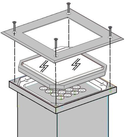 Can be cascade-connected. Using 3x1.5 mm² cables, several light fittings can be connected, depending on individual power values, up to 1000W; using 3x2.