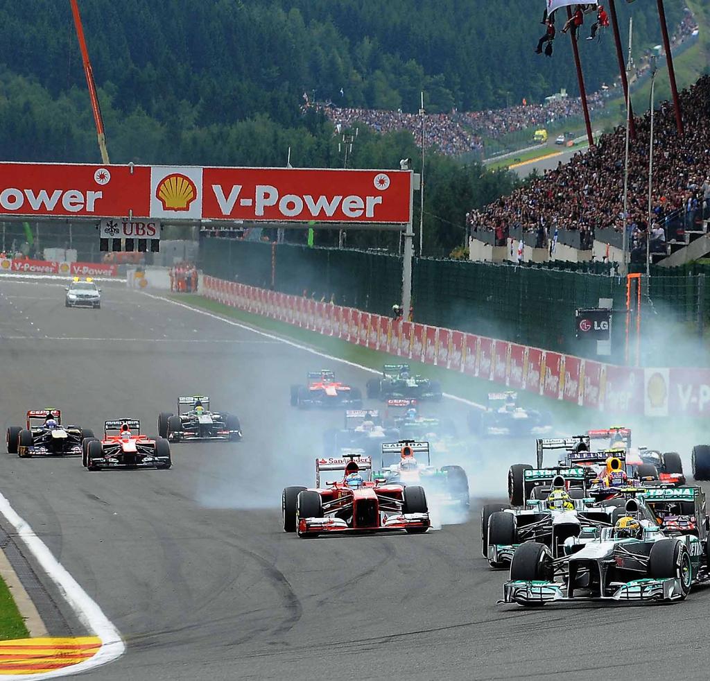 FORMULA 1 GP BELGIO 10 di Stefano Semeraro Alla fine lo spread più scoraggiante non è neppure quello fra il passo della Red Bull e quello della Ferrari.