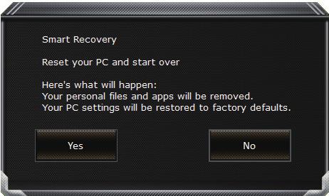 Italian 4 Scegliere Reset questo PC Mantenere i miei file Scegliere un account per continuare.