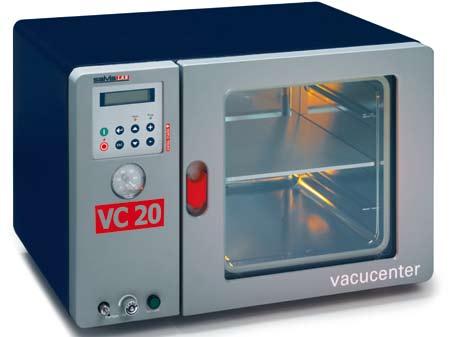 VacuCenter da +5 C sopra temperatura ambiente a 200 C VC 20 / VC 50 Stufa da vuoto Le stufe da vuoto VacuCenter VC 20 e VC 50 rappresentano la soluzione ideale per l ossidazione di sostanze sensibili