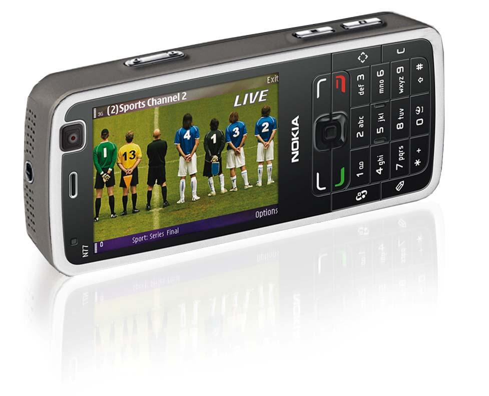 Come funziona Bluewin TV mobile sul modello Nokia N77 6 Applicazioni TV