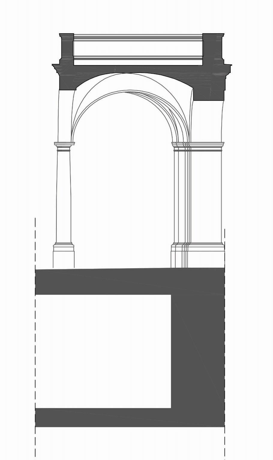 Studio dei Cinematismi 4,60 m Livello 0 11,70 m Quota