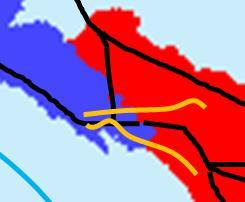 aeree Linee bus «interregionali» Linee TPL «regionali» Rete