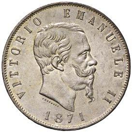 287. 5 Lire 1870