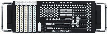 503.600 Modulo MatrixMIDFACE, 1/3, con coperchio, senza contenuto, per uso con impianti sterili 01.503.606 Set MatrixMIDFACE, 1/3, per uso con impianti sterili 33 DePuy Synthes MatrixMIDFACE Tecnica chirurgica