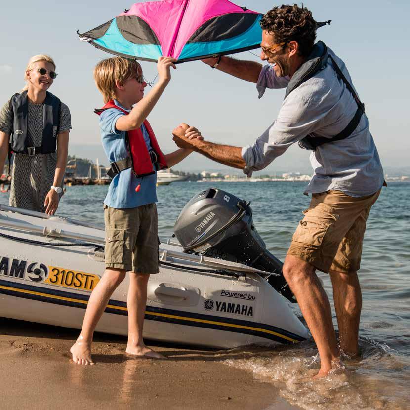 Questo è Yamaha. L ideale per il mare.