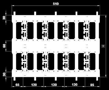 CLBA25P CLBA32P CLBA40P Isolatore I406/12 I406/12 I410/12 I410/12 I416/12 I420/12 I425/12 I432/12 I440/12 Corrente nominale In 630A A A 1250A 1600A