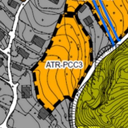 6.1.3 SCHEDA AMBITO: ATR-PCC 3 1 Località ed identificazione L ambito in oggetto si trova nel centro abitato di frazione