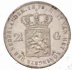 2 e ½ Gulden 1869 Ag