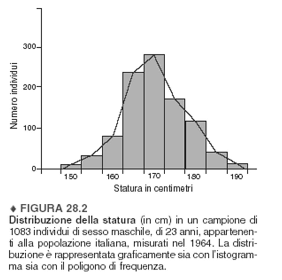 Eredità poligenica soprattutto per caratteri quantitativi: effetto