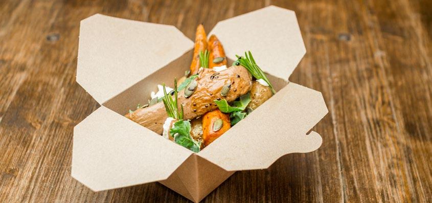 Box per il take-away e accessori per lo street food ecosostenibili.