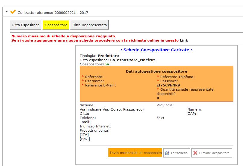 Controllare i codici merceologici in quanto potrebbero aver subito modifiche o cancellazioni rispetto all edizione precedente. 6.