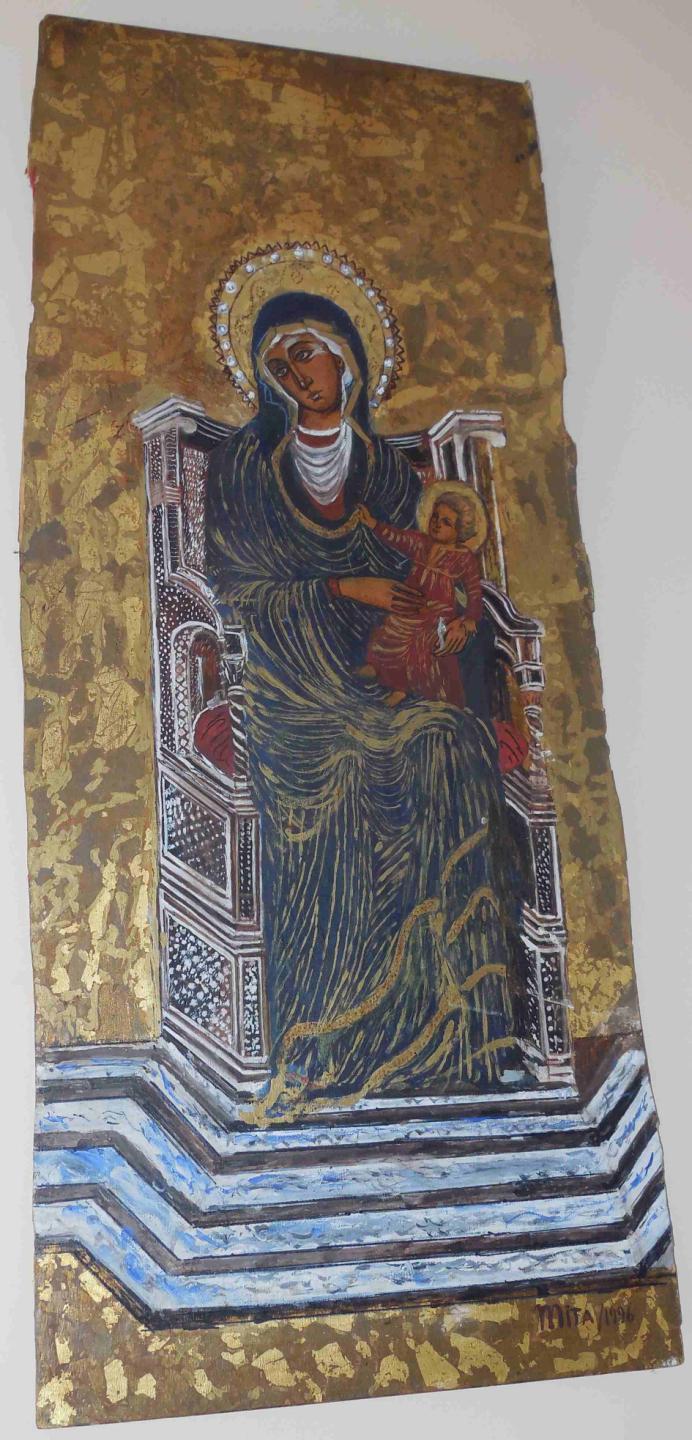 Abside con icona della Madonna di