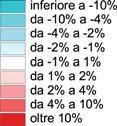 I CARATTERI TERRITORIALI Le variazioni di accessibilità 1991-2001 istema locale Ampezzo BZ BL 1,3 Tarvisio -10,8-3,0 Udine 0,5 Gorizia -0,7 T Differenza di accessibilità della popolazione residente