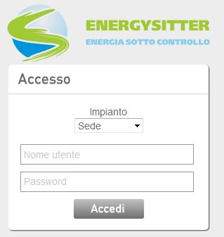 3.2 Accesso sistema EnergySitter 3.2.1 Connessione Ethernet al modulo: WiFi Accedere alla rete wifi EnerrgySitter_<mac_address> oppure LAN Connettere il cavo di rete alla rete LAN.