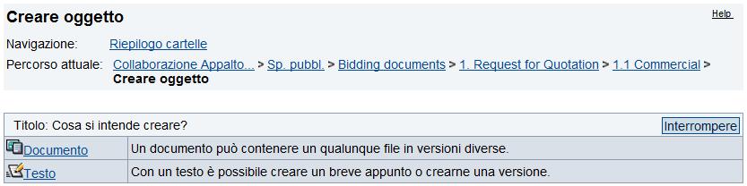 Area Collaborativa Caricamento documenti Cliccare il link Documento per inserire l allegato.