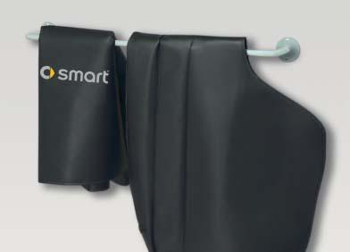 D-S 16 ST) Di cuoio artificiale solido nero, con impressione del logo smart per contribuire all immagine dell officina.