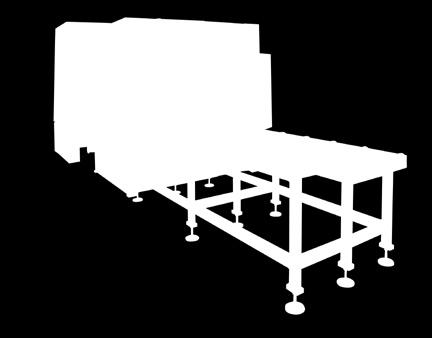 lineari per la discesa della testa di taglio Carenatura integrale che garantisce piena sicurezza di utilizzo e un ambiente di lavoro sano e pulito, consentendo anche un semplice accesso alla macchina