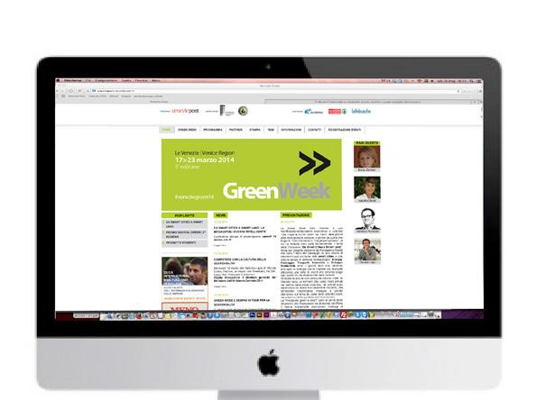 GREEN WEEK 2015 COMUNICAZIONE Comunicazione nazionale Corriere della Sera Circuito video dei 6 principali aeroporti italiani Comunicazione regionale Speciale di 12 pagine su Corriere del Veneto e