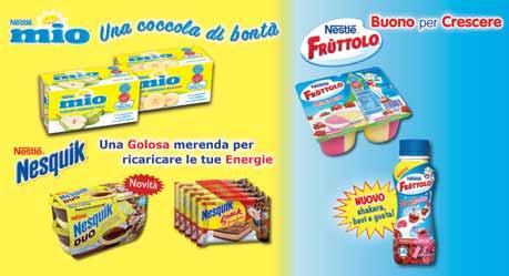 58 al kg Yogurt Mio Nestlè vari gusti conf. 2x125 g 3.96 al kg 0.