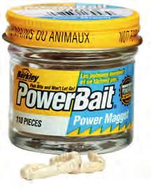 Powerbait Micro Power Maggots White Red Yellow 1079177 028632139479 110 White 12