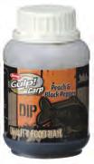 Gulp! Carp Dips I dip possono essere molto efficaci nel migliorare l'attrattività di una boilie. Il nostro Gulp!