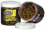 Carp Soft Expander Pellets Il pellet morbido sta divenendo sempre più amata tra le esche utilizzate dai carpisti, soprattutto durante le competizioni laddove, Berkley, garantisce un'attrattività