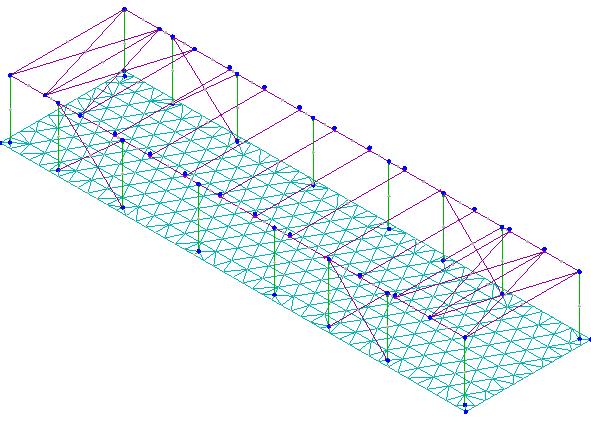 Il modello della struttura vene creato automatcamente dal codce d calcolo, ndvduando var element struttural e fornendo le loro caratterstche geometrche e meccanche.