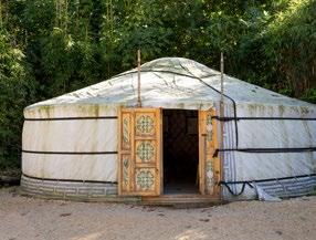 gazebo in stile asiatico.