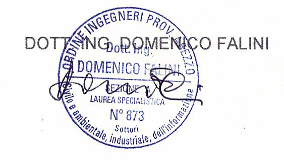 Domenico Falini, collaboratore Ditta S.A.L.T.U. srl;, ed iscritto all'elenco dei Tecnici Competenti in materia di acustica; - P.I. Catani Luciano, collaboratore Ditta S.A.L.T.U. srl. Comunali.