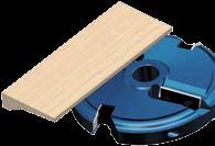 Raised panel cutter - Right It is the classic raised panel cutter you find in all carpenter s shops. While working the panel slides on it.