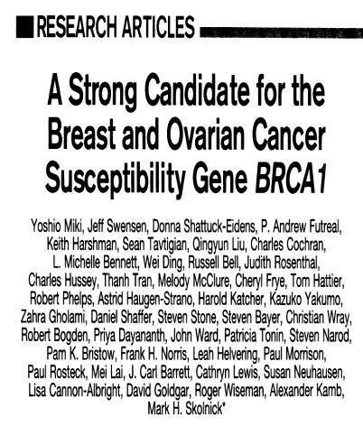 Geni BRCA