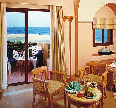 Stella Sharm Beach Hotel & Spa 5* L hotel si distingue dalla particolare architettura centrale a vetrate e regala una magnifica vista sull