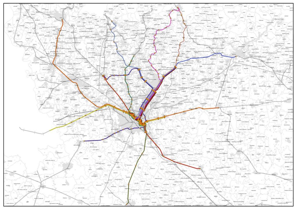 Elenco linee Trenord Linee con accesso diretto al sito Stazione per l accesso al sito Linee con accesso al sito con cambio treno Varese S5 Bellinzona Como S11 Lecco S7 S8 Sondrio Varese FN Como FN