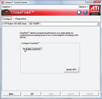-6 Impostazione di Configurazione di ATI CrossFireX /SLI A.